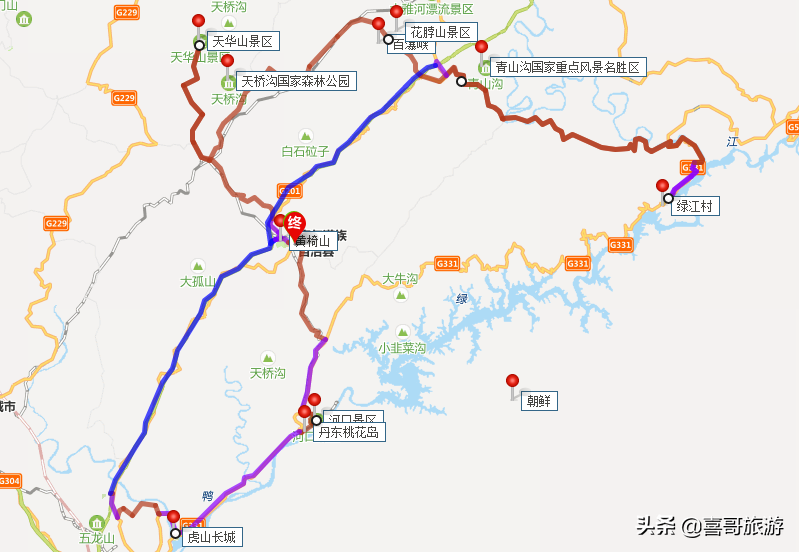 绿江村一日游_绿江村旅游攻略_绿江村自驾游旅游攻略