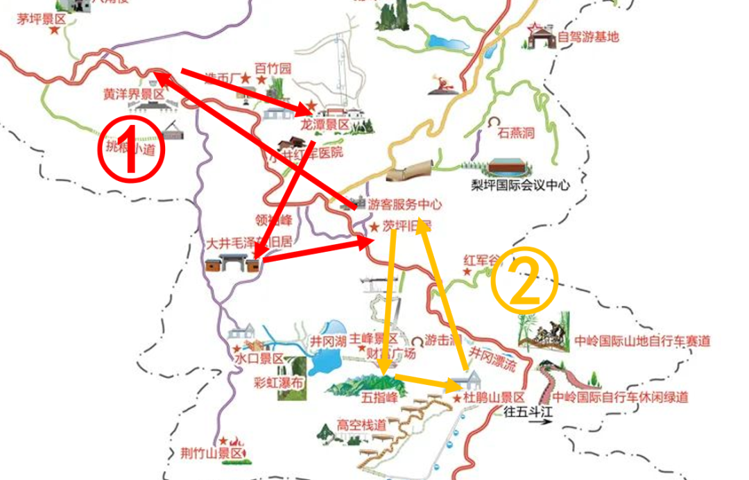 自驾井冈山旅游攻略一日游_自驾攻略井冈旅游山庄_井冈山旅游攻略自驾