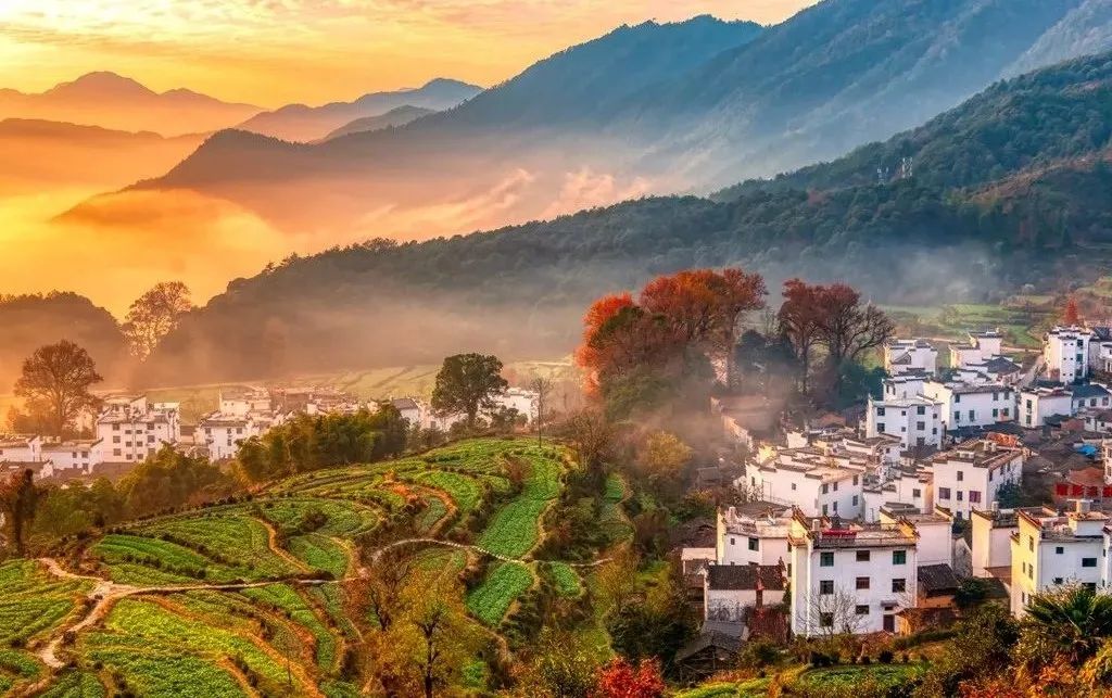 婺源秋色旅游攻略_婺源秋色最佳观赏时间2018_婺源秋天景色