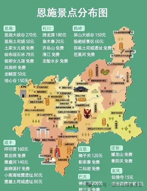 恩施旅游的价格表_恩施旅游攻略和费用_恩施旅游大概费用