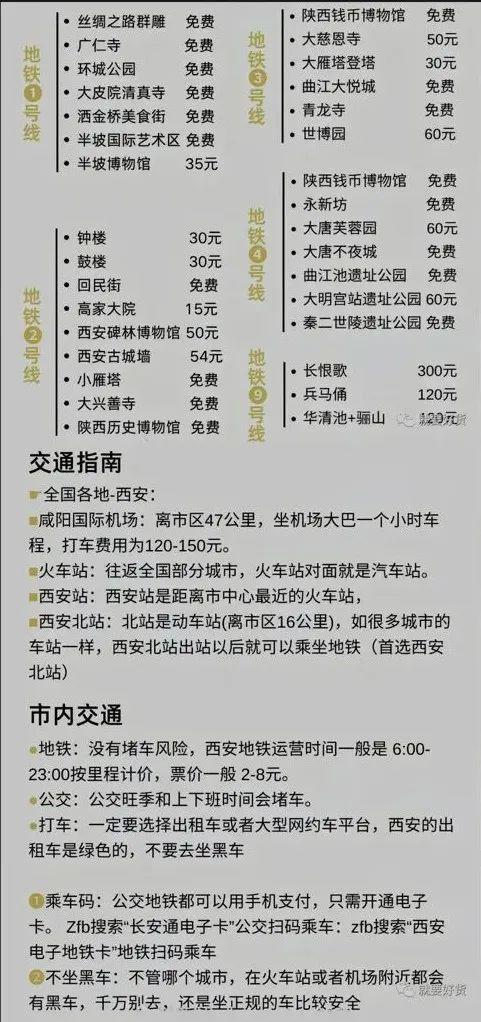 西安旅游市内玩景点_西安市区内旅游_西安市内旅游攻略
