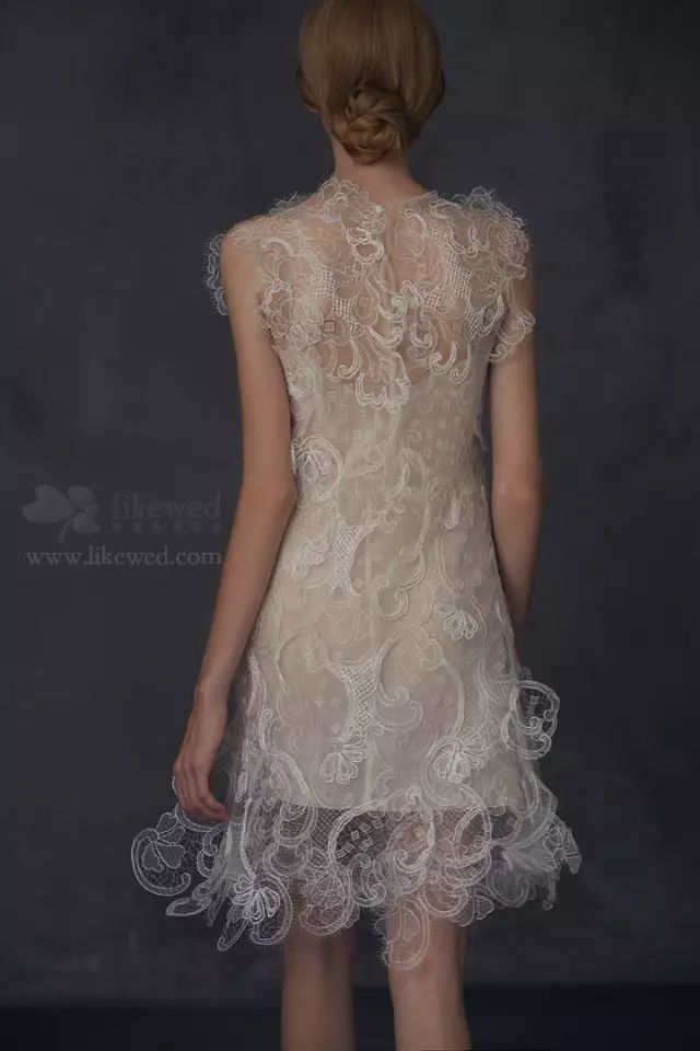 时尚新娘造型:婚纱礼服配饰化妆-新娘婚纱装(图11) 新娘婚纱装_婚纱化妆_时尚新娘造型:婚纱礼服配饰化妆