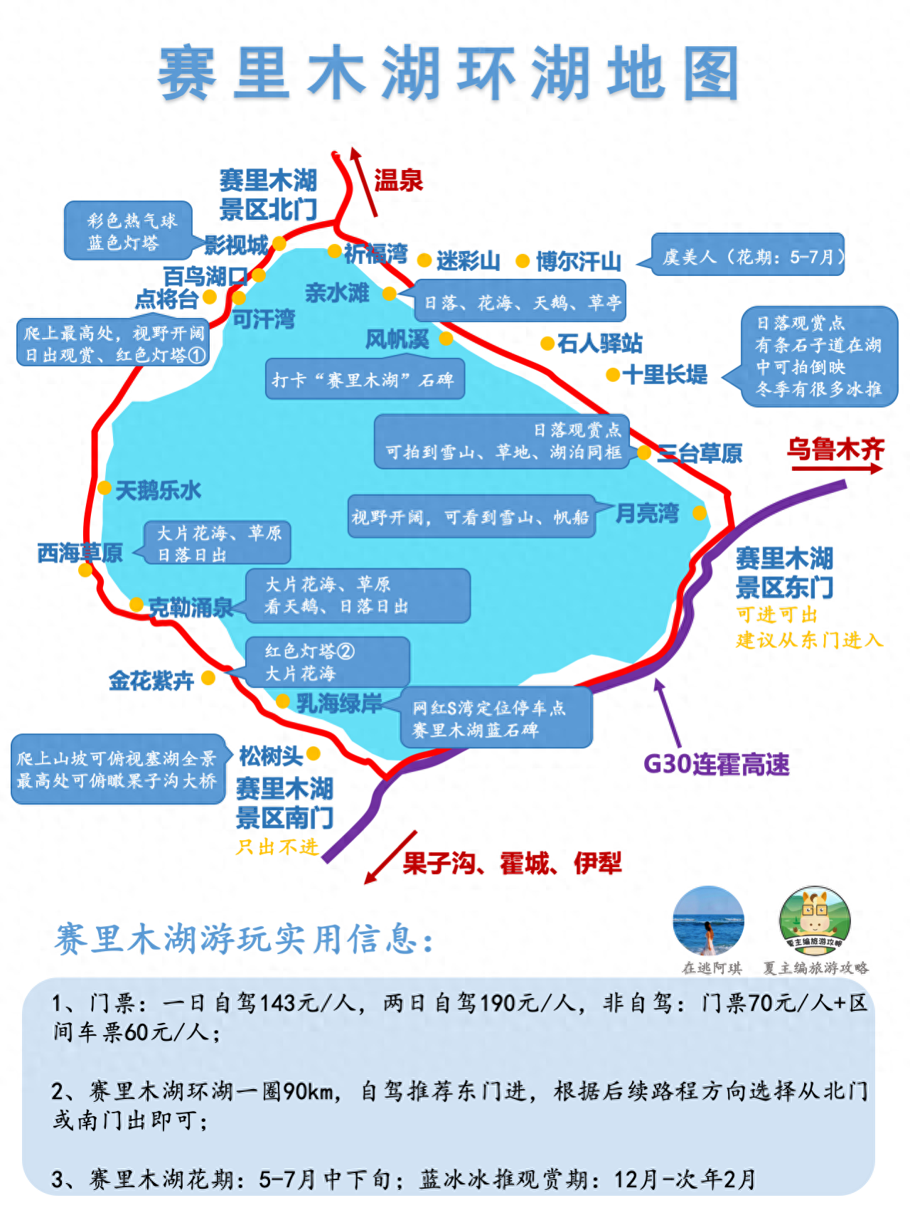 赛里木湖旅游攻略-赛里木湖旅游景点费用