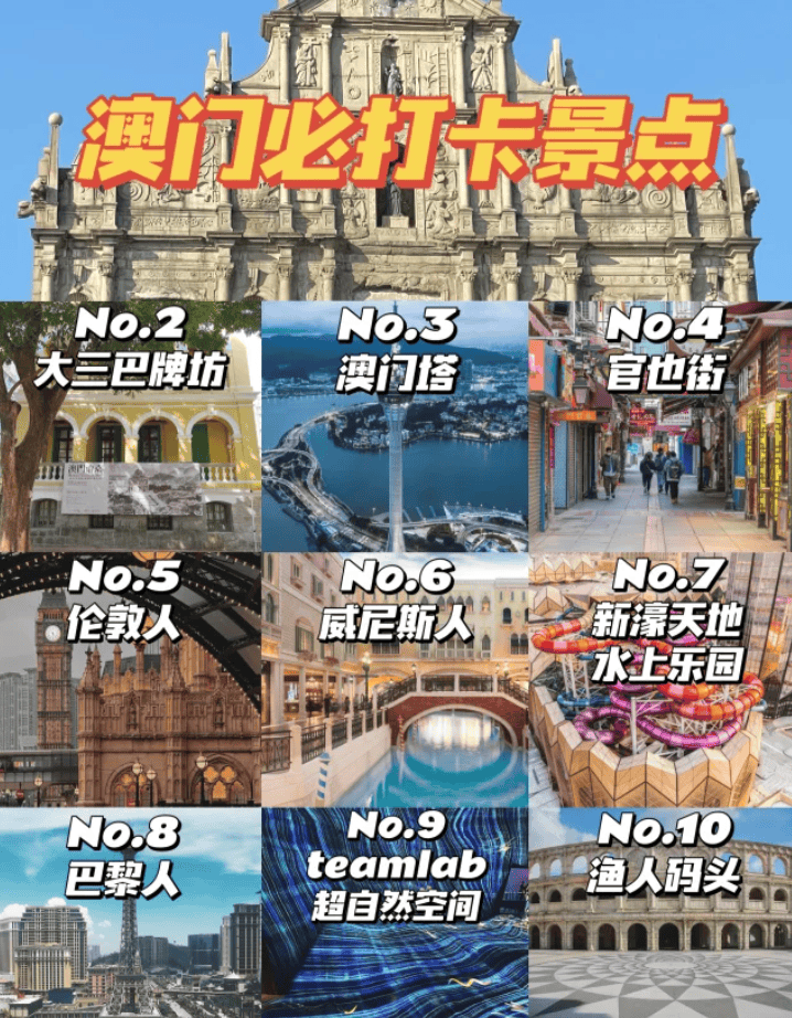 澳门旅游攻略2024_澳门旅游2020_澳门旅游2021