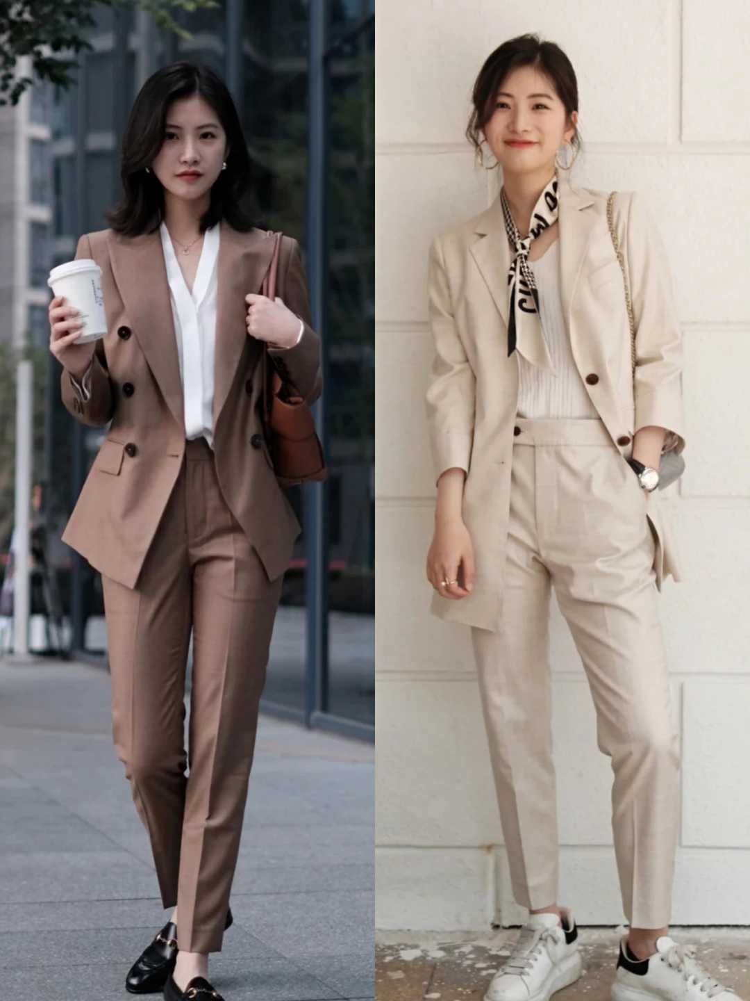 时尚女款春装外套_时髦套装女春装_时尚女外套款式图